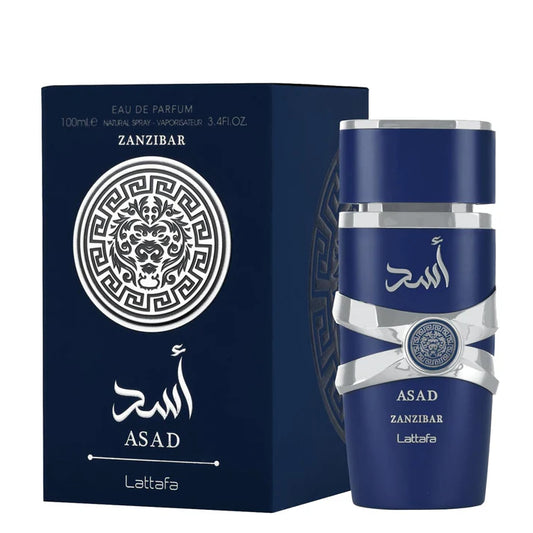 Asad Zanzibar Lattafa 100ml Eau De Parfum