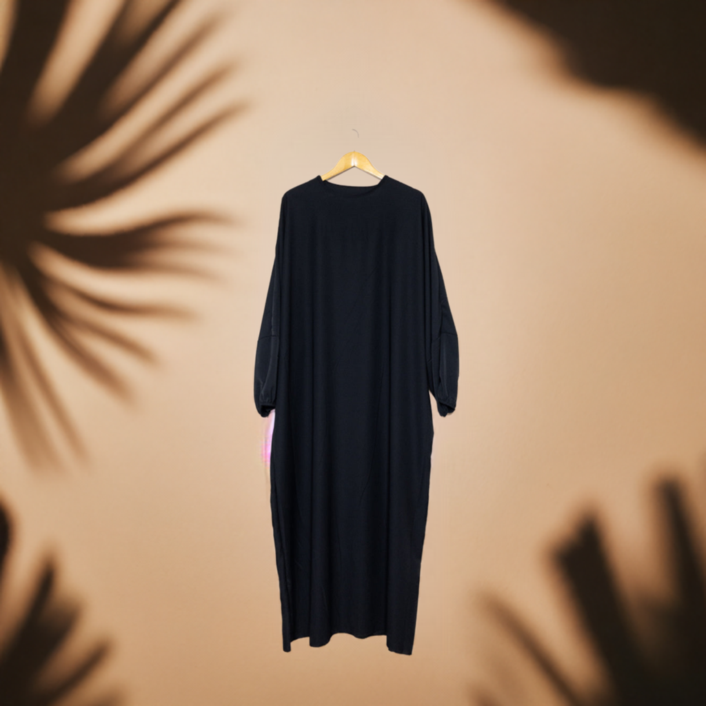 Abaya-Kleid Schmetterlingsärmeln 2303pk